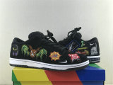 Authentic Neckface x Nike SB Dunk Low Black/Multi/Color