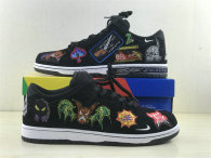 Authentic Neckface x Nike SB Dunk Low Black/Multi/Color