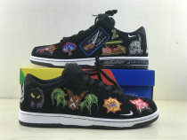 Authentic Neckface x Nike SB Dunk Low Black/Multi/Color Authentic Neckface x Nike SB Dunk Low Black/Multi/Color