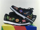 Authentic Neckface x Nike SB Dunk Low Black/Multi/Color