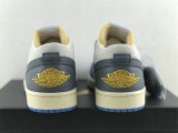 Authentic Air Jordan 1 GS Low “UNC Grey”