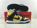 Authentic Nike SB Dunk High Maize/Blue