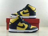 Authentic Nike SB Dunk High Maize/Blue