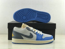Authentic Air Jordan 1 GS Low “UNC Grey”