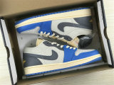 Authentic Air Jordan 1 GS Low “UNC Grey”