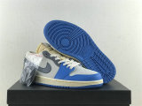 Authentic Air Jordan 1 GS Low “UNC Grey”