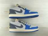 Authentic Air Jordan 1 GS Low “UNC Grey”