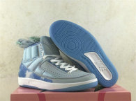 Authentic J Balvin x Air Jordan 2 Celestine Blue/White