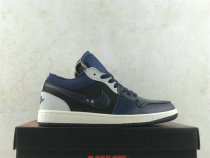Authentic Air Jordan 1 Low SE Craft “Obsidian” GS