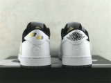 Authentic Travis Scott x Air Jordan 1 Low GS Black/White