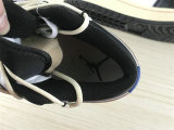 Authentic Air Jordan 1 Low GS Black/White/Blue