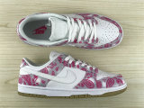 Authentic Nike SB Dunk Low Prm QS White/Red/Silver