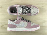 Authentic Nike Dunk Low Pink/White/Grey