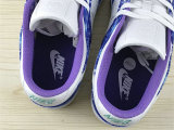 Authentic Nike SB Dunk Low Prm QS White/Blue/Purple