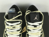 Authentic Air Jordan 1 Low GS Black/White/Blue