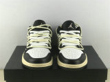 Authentic Air Jordan 1 Low GS Black/White/Blue