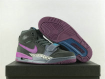 Authentic Air Jordan Legacy 312 Grey/Slate Blue/Purple Authentic Air Jordan Legacy 312 Grey/Slate Blue/Purple