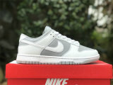 Authentic Nike Dunk Low Wolf Grey/White