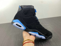 Authentic Air Jordan 6 Black/University Blue Authentic Air Jordan 6 Black/University Blue