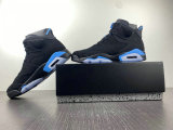 Authentic Air Jordan 6 Black/University Blue