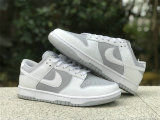 Authentic Nike Dunk Low Wolf Grey/White