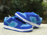 Authentic Nike Dunk Low Blue Raspberry