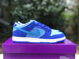 Authentic Nike Dunk Low Blue Raspberry