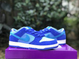 Authentic Nike Dunk Low Blue Raspberry