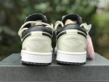 Authentic Air Jordan 1 Low GS Black/Grey
