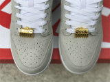Authentic Nike Dunk Low White “Barber Shop”