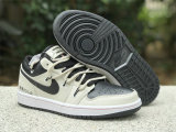 Authentic Air Jordan 1 Low GS Black/Grey
