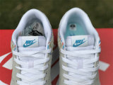 Authentic Nike Dunk Low White “Barber Shop”