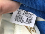 Authentic Nike Dunk Low White/Blue/Gold