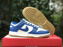 Authentic Nike Dunk Low White/Blue/Gold Authentic Nike Dunk Low White/Blue/Gold