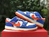 Authentic Nike Dunk Scrap White/Safety Orange/Blue