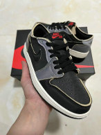 Authentic Air Jordan 1 Low OG EX “Dark Smoke Grey” GS