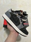 Authentic Air Jordan 1 Low OG EX “Dark Smoke Grey” GS