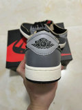 Authentic Air Jordan 1 Low OG EX “Dark Smoke Grey” GS