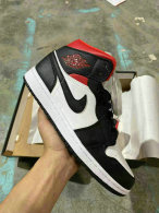 Authentic Air Jordan 1 Mid GS Black/Gym Red-Sail