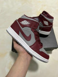 Authentic Air Jordan 1 Mid GS “Team Red”