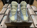 Perfect SoleFly x Air Jordan 13 Muslin/Light Smoke Grey/Gum Light Brown/Celestine Blue