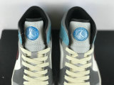 Authentic Air Jordan 1 Mid GS Sail/Team Red/Conconut Milk/Voile/Equpe Rouge