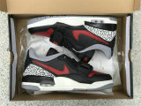 Authentic Jordan Legacy 312 Low Black/Red/Grey