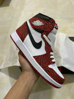 Authentic Air Jordan 1 High OG GS Red/Black/White