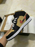 Authentic Air Jordan 1 Mid GS “Tartan Swoosh”