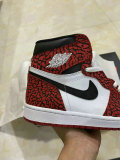 Authentic Air Jordan 1 High OG GS Red/Black/White