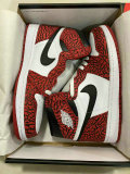 Authentic Air Jordan 1 High OG GS Red/Black/White