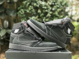 Authentic Travis Scott x Air Jordan 1 All Black
