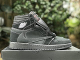 Authentic Travis Scott x Air Jordan 1 All Black