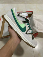Authentic Nike Dunk Low Green/Grey/Black